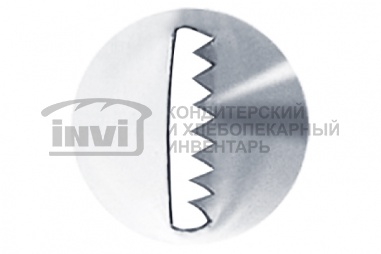 SN7034 Наконечник для кондитерского мешка Волна 18*25*40
