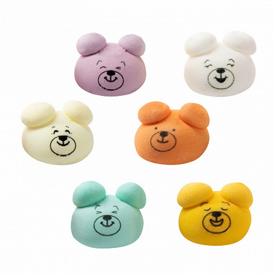 Сахарные фигурки Мишки малютки 40шт, 170г