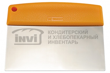 SN4107 Скребок металлический с пластмассовой ручкой 116*130