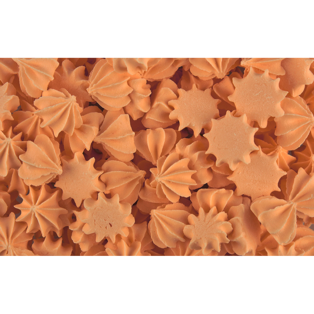 Сахарные фигурки МИНИ-БЕЗЕ оранжевые, 250г