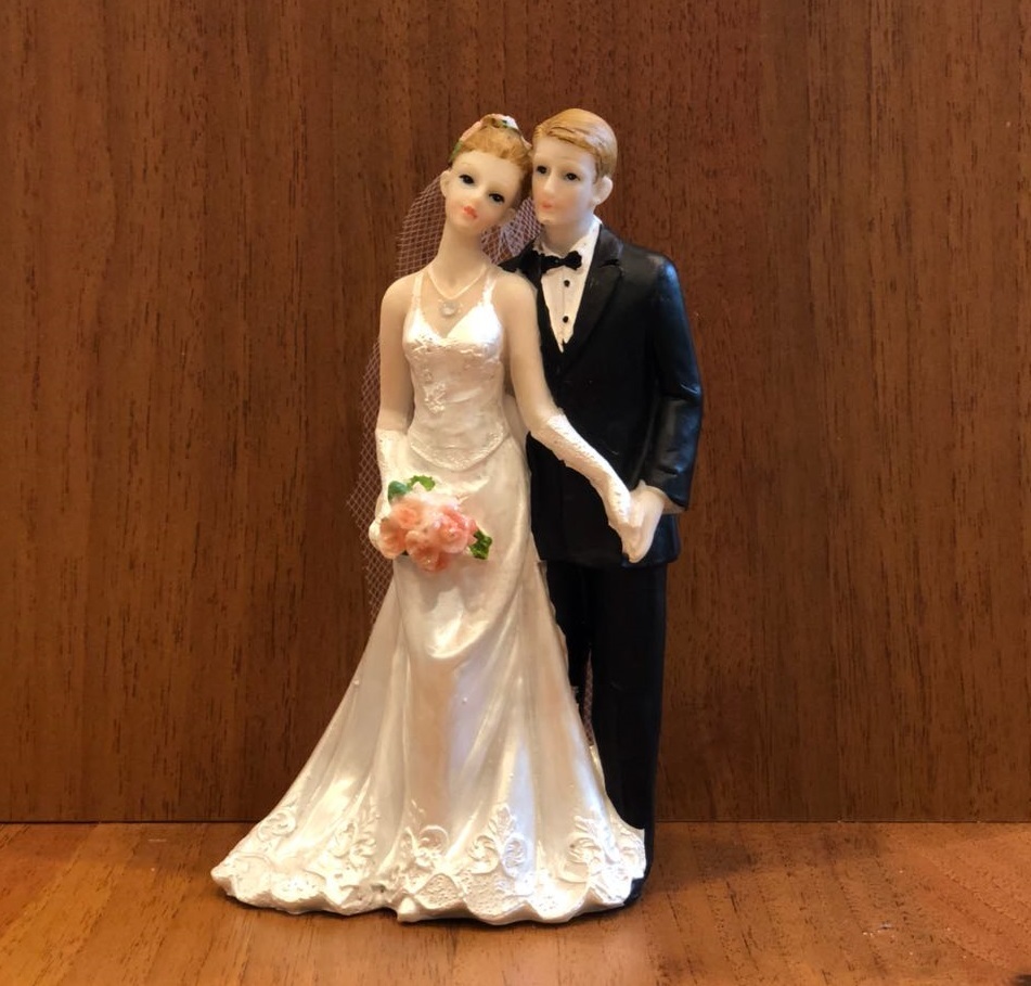 Свадебная пара h15,5 d9,5 см