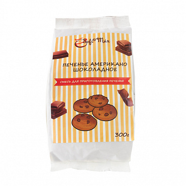 Смесь сухая для производства мучных кондитерских изделий "Печенье Американо шоколадное" 1/0,3
