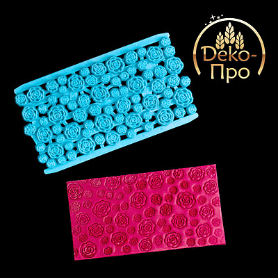 ОТТИСК ЦВЕТЫ, 15,5х8,5х0,6см, пластик