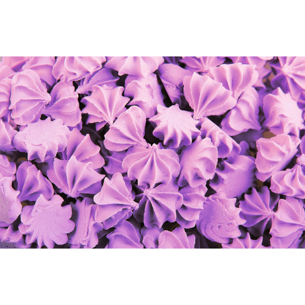 Сахарные фигурки МИНИ-БЕЗЕ сиреневые, 250г